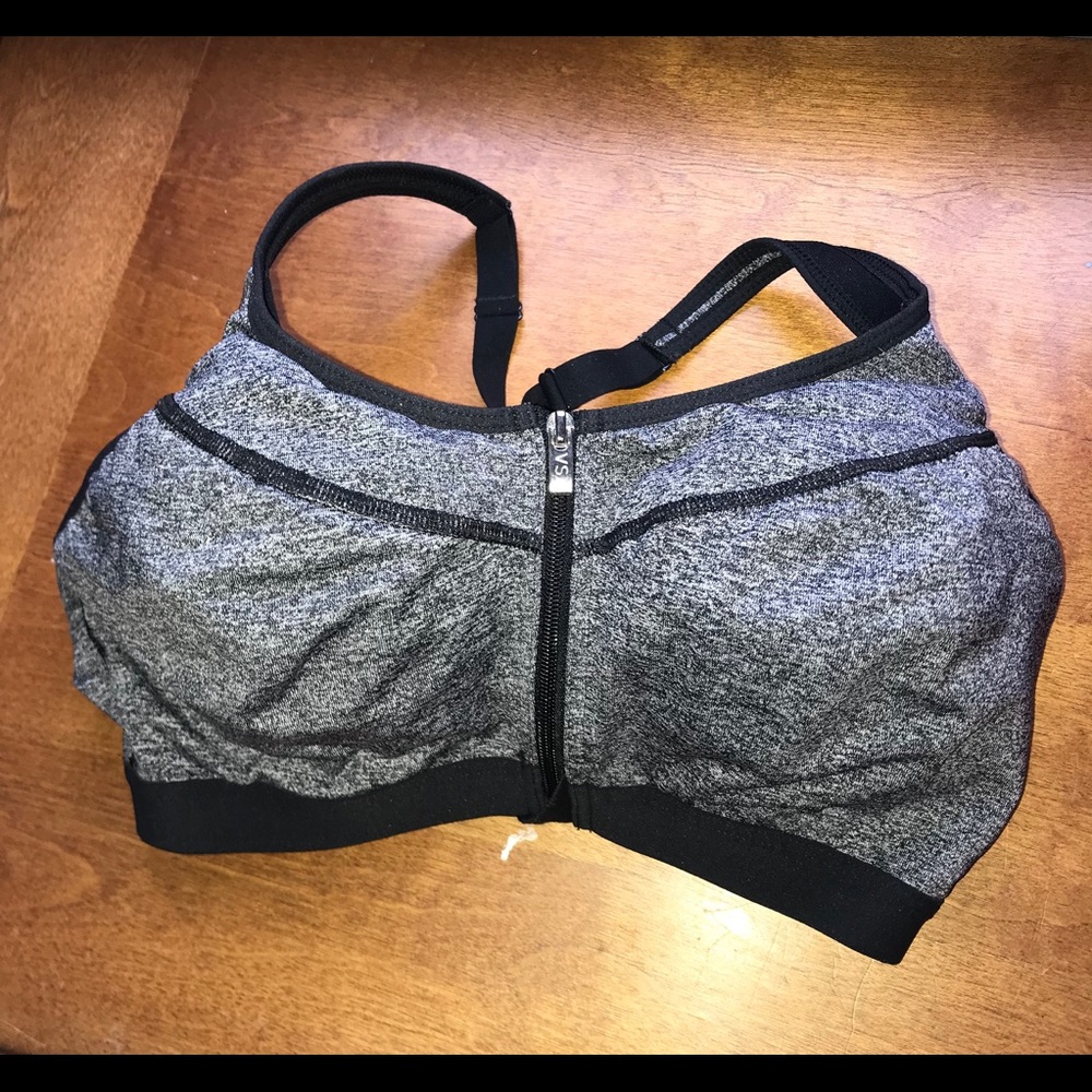 Grey/Black Victoria Secret Sports Bra